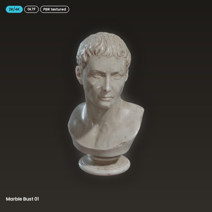 Marble Bust 01