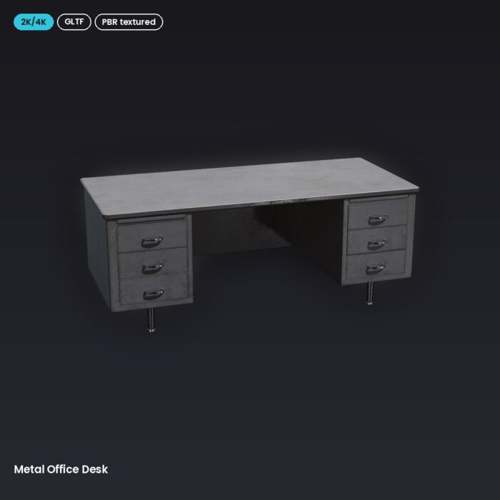 Metal Office Desk
