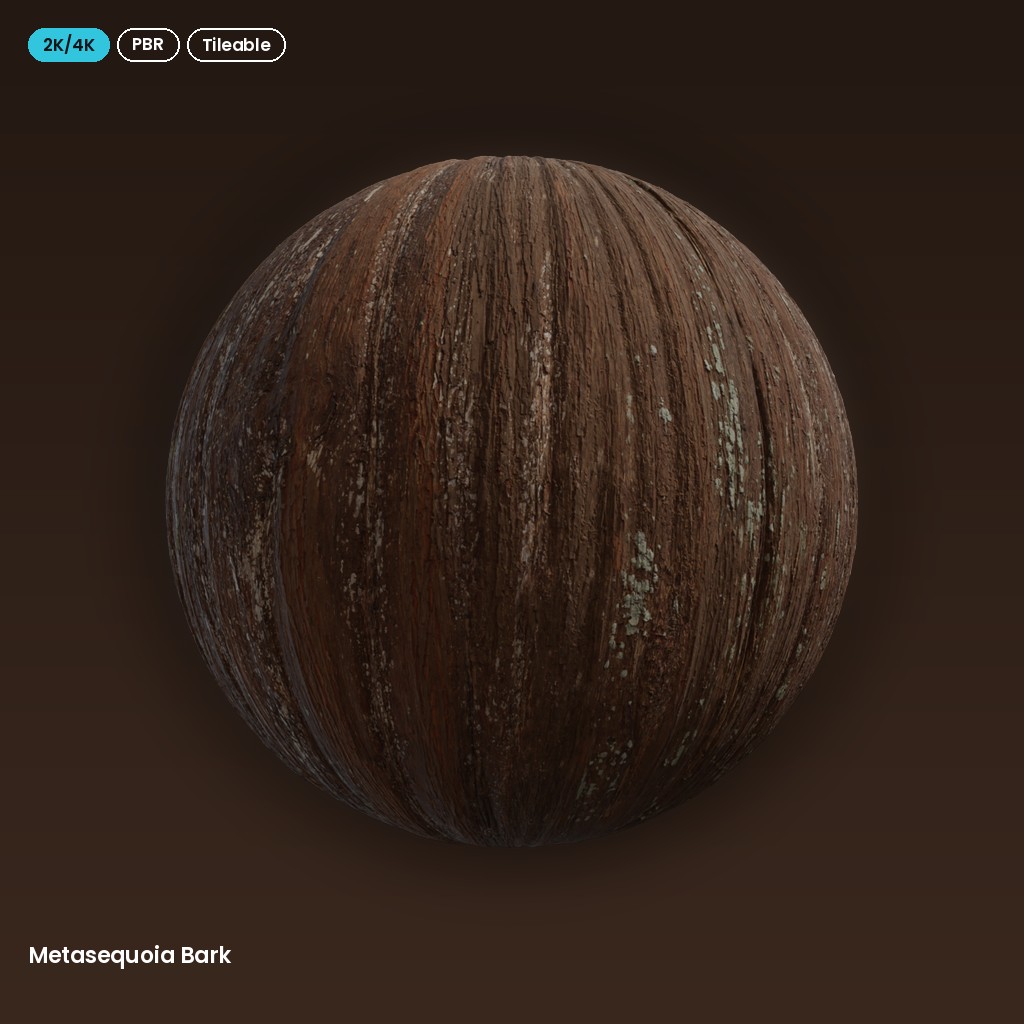 Metasequoia Bark