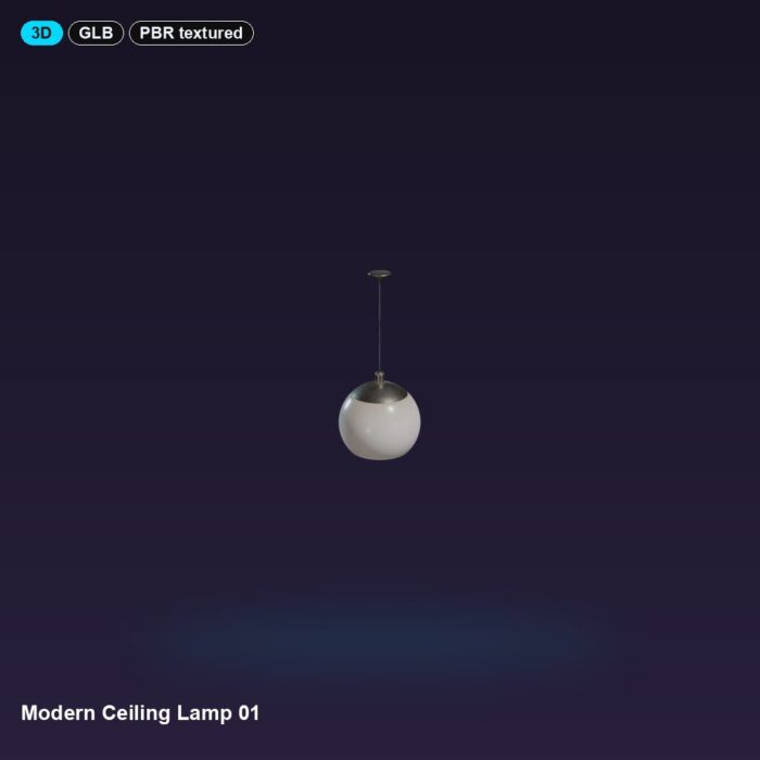 Modern Ceiling Lamp 01