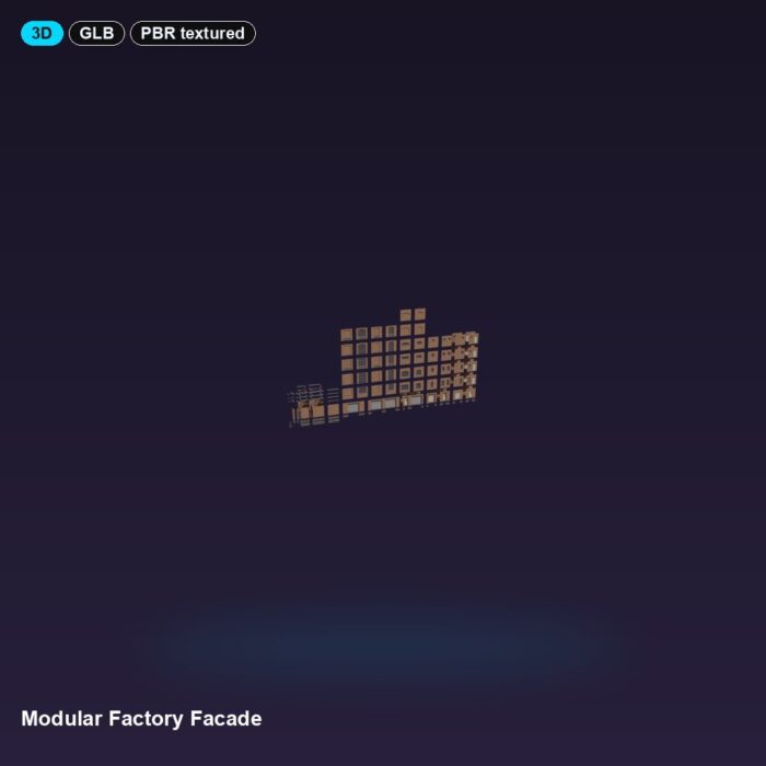 Modular Factory Facade