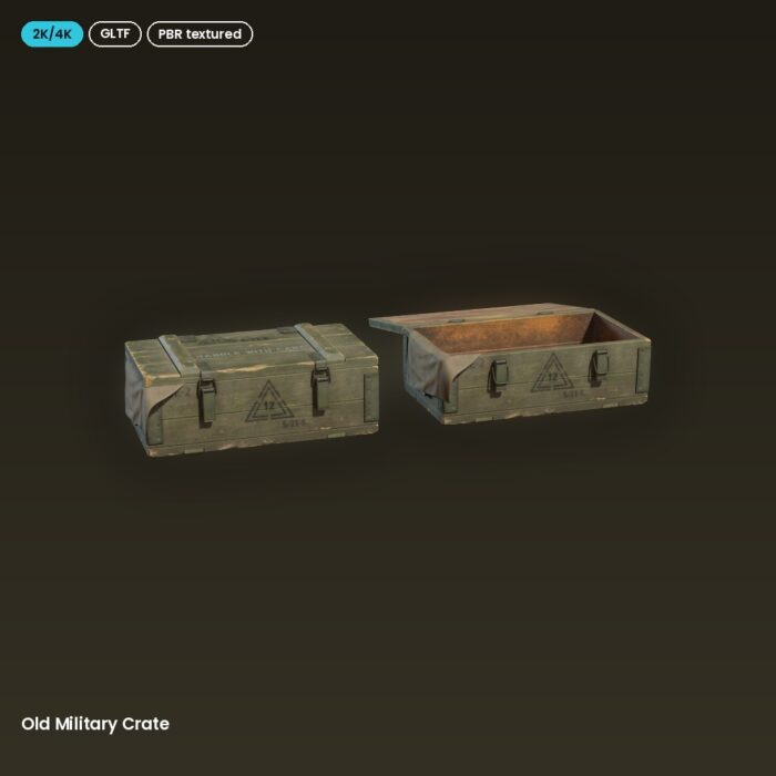 Old Military Crate