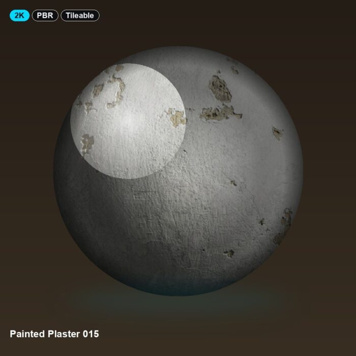 Painted Plaster 015