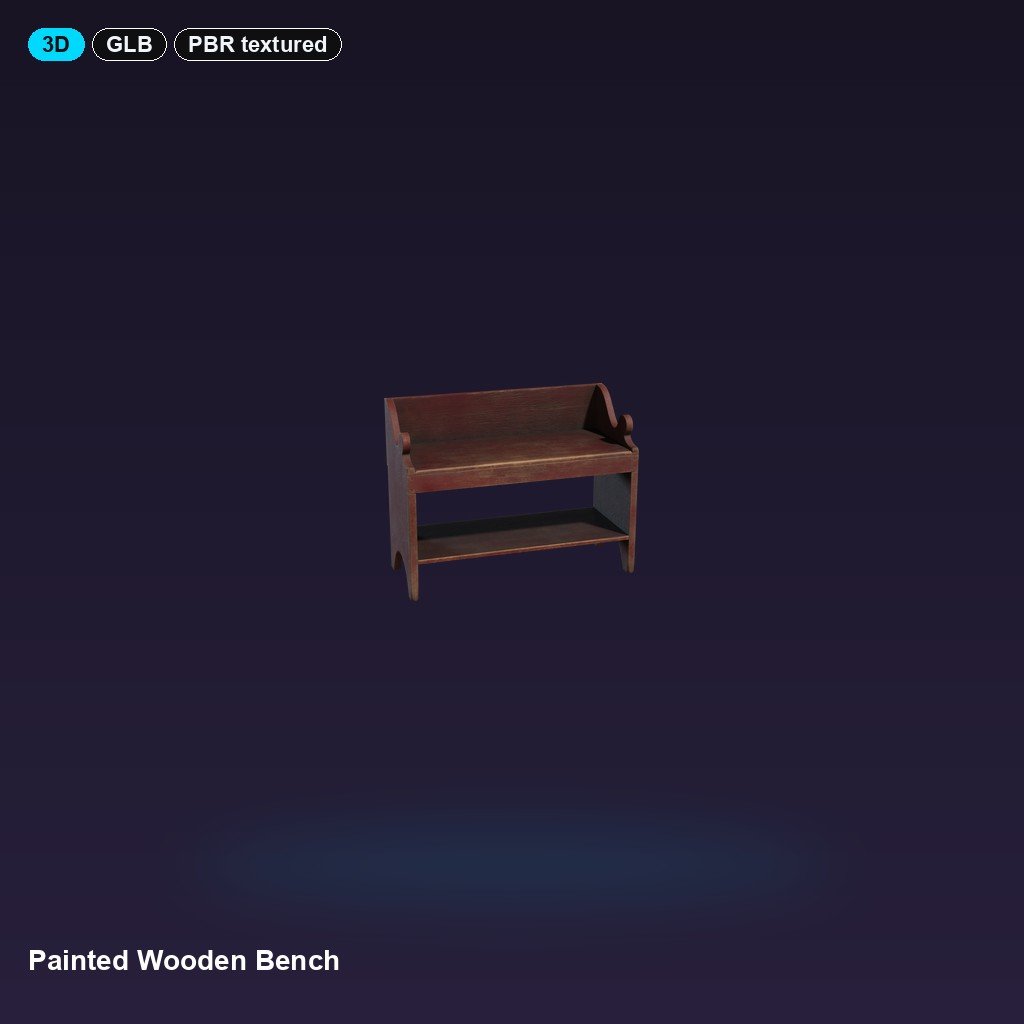 painted-wooden-bench