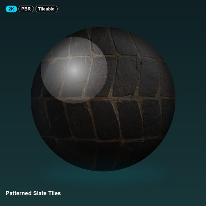 Patterned Slate Tiles