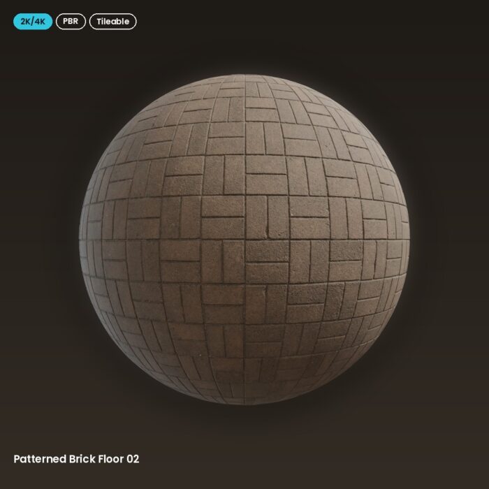 Patterned Brick Floor 02