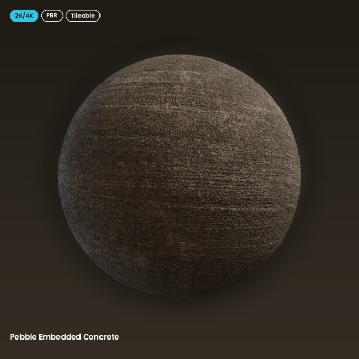 Pebble Embedded Concrete