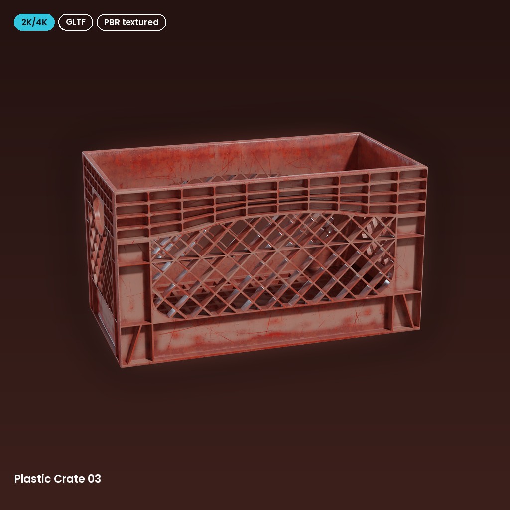 Plastic Crate 03