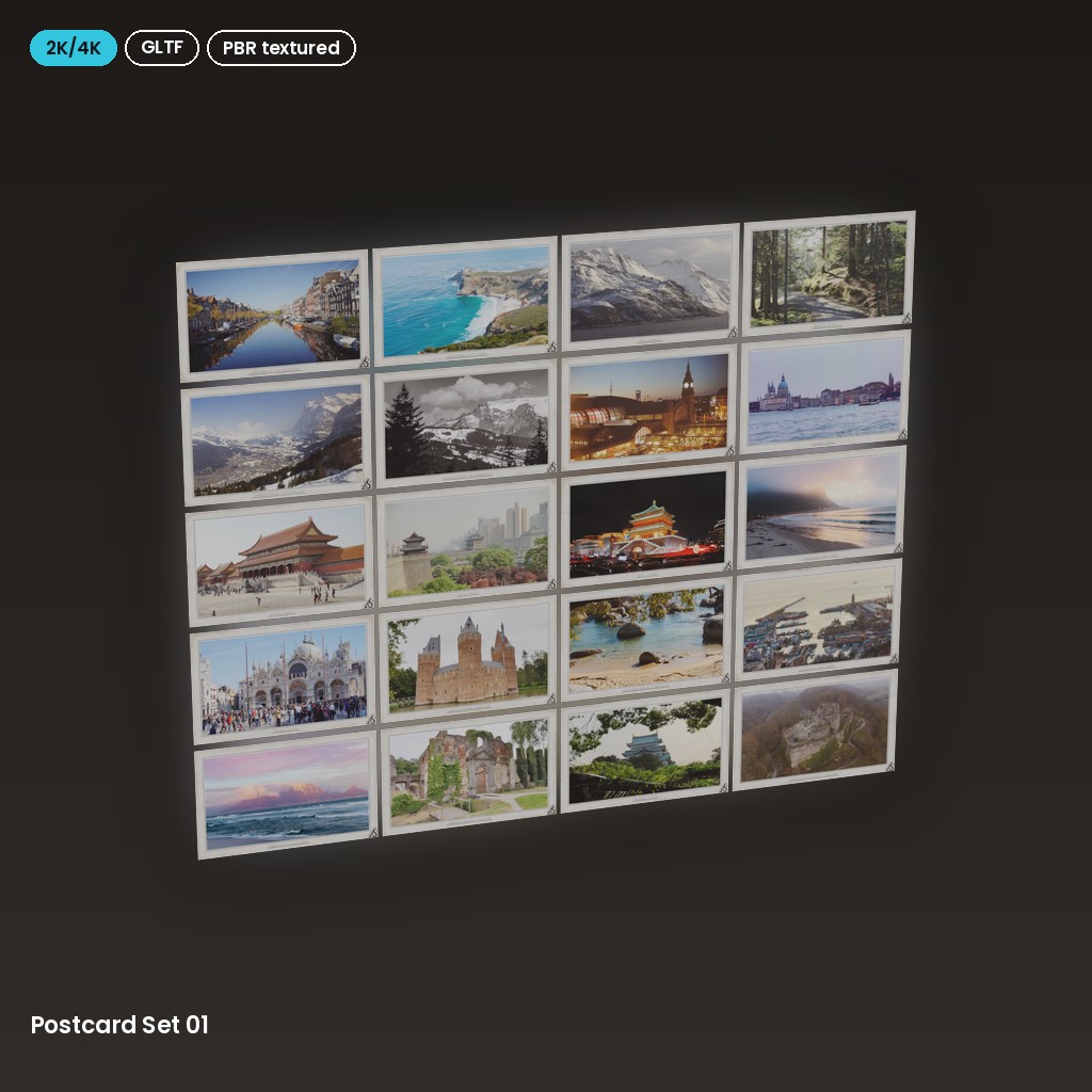 Postcard Set 01