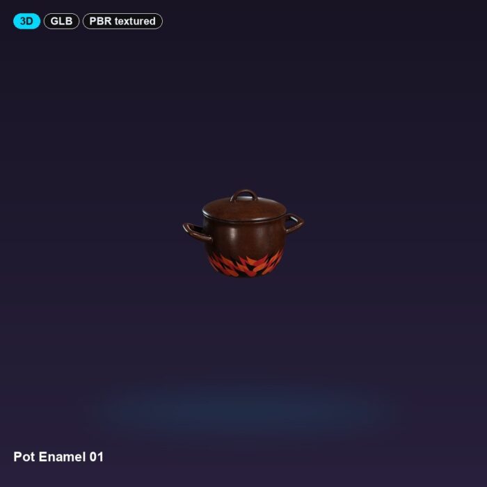 Pot Enamel 01