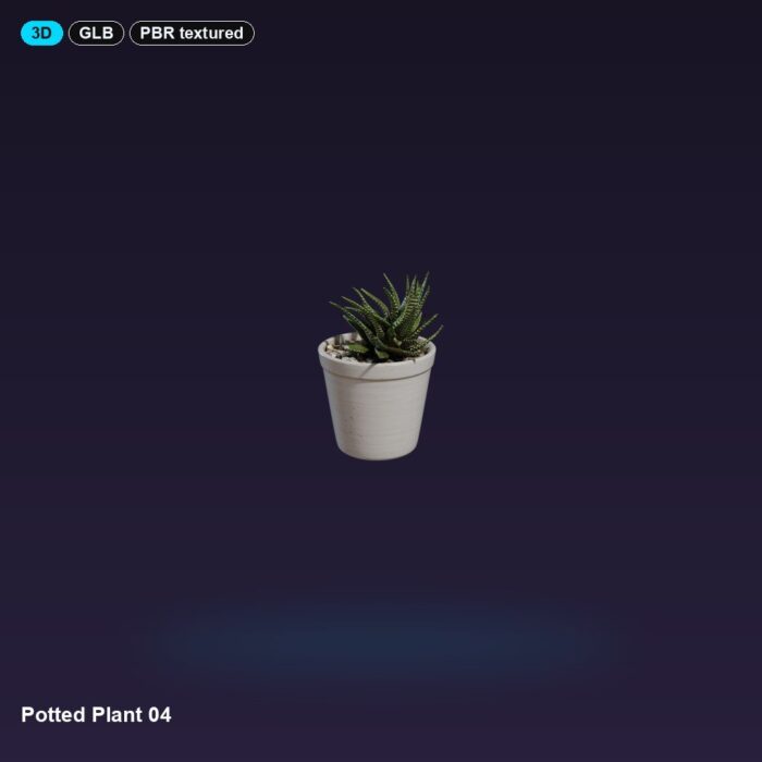Potted Plant 04