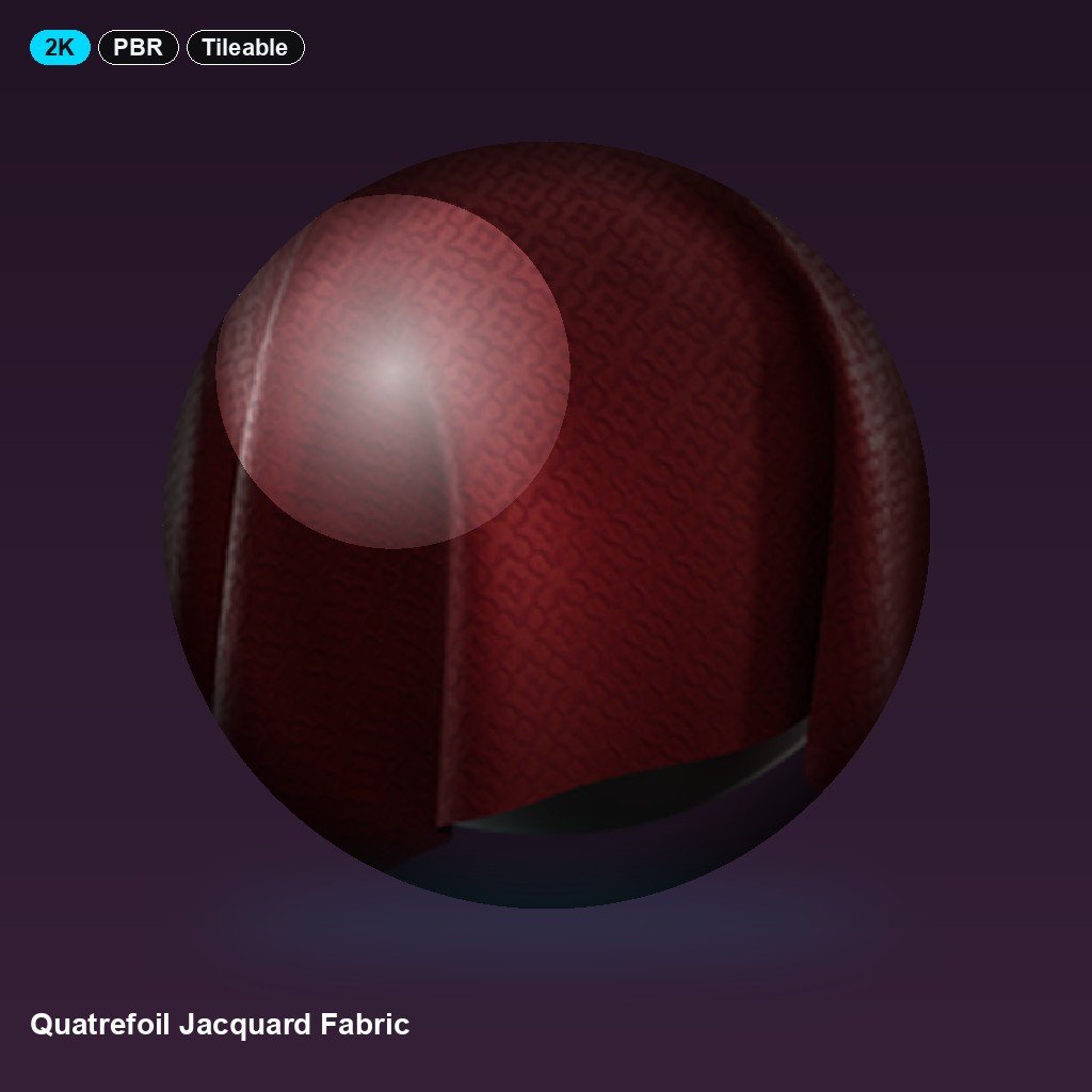 quatrefoil-jacquard-fabric