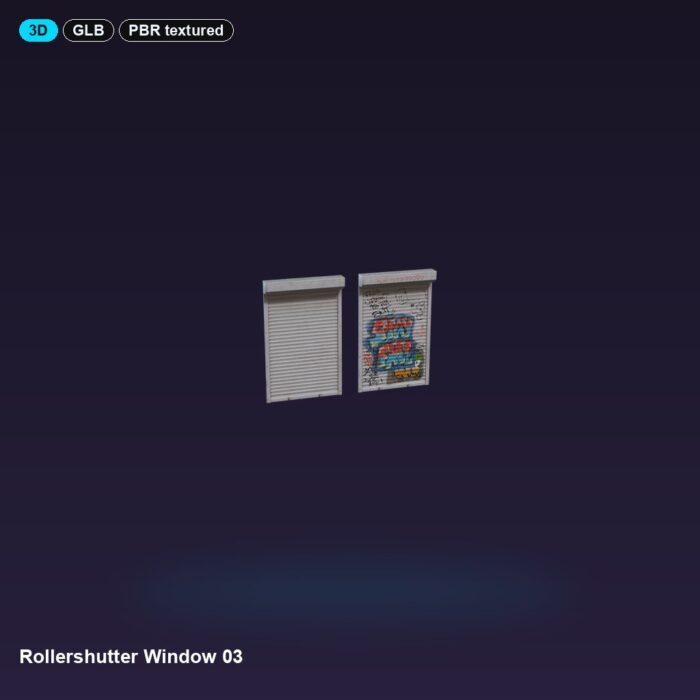 Rollershutter Window 03