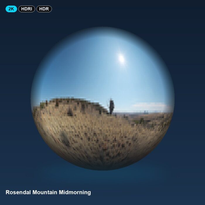 Rosendal Mountain Midmorning