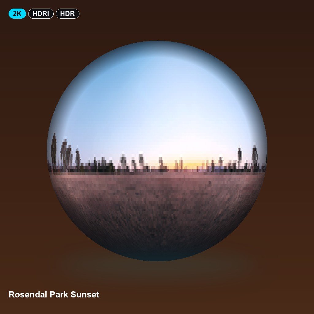 rosendal-park-sunset