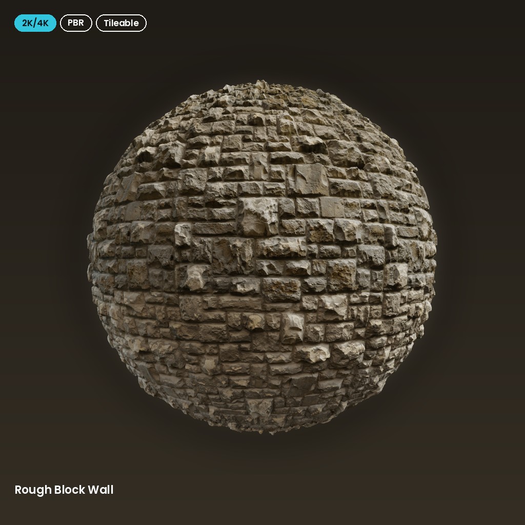 Rough Block Wall