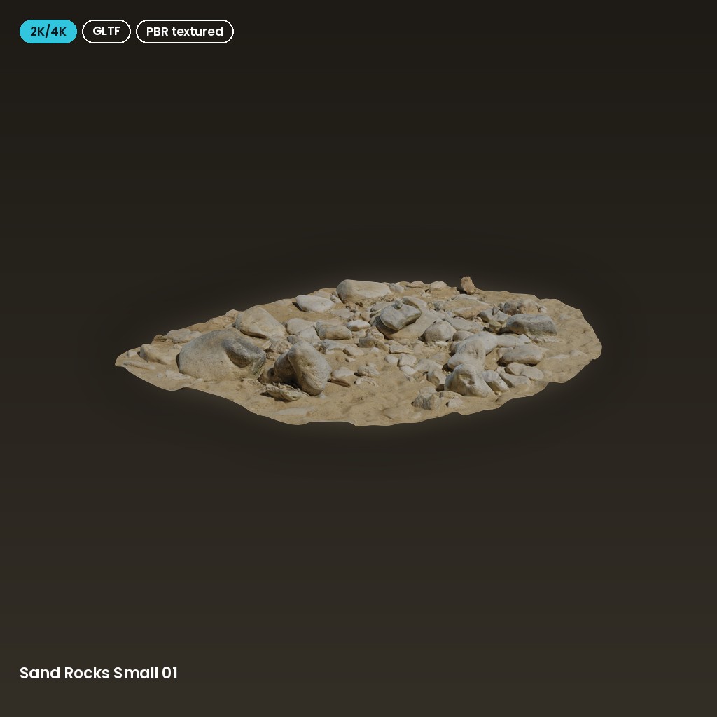 Sand Rocks Small 01