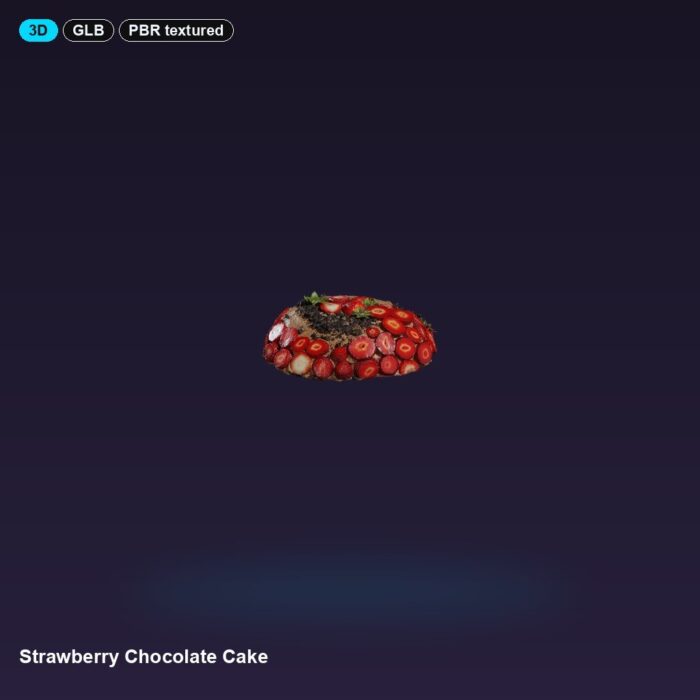 Strawberry Chocolate Cake