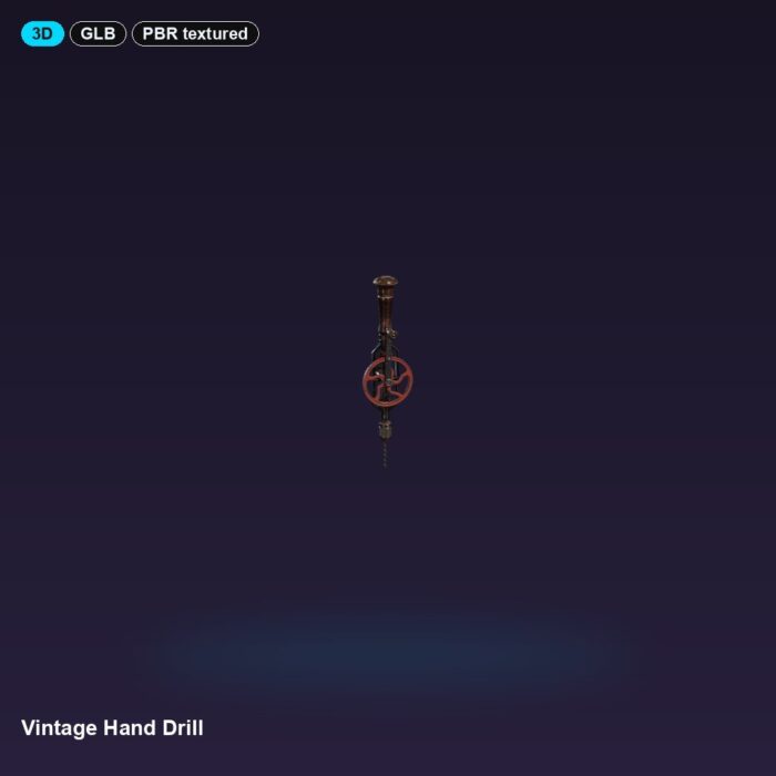 Vintage Hand Drill