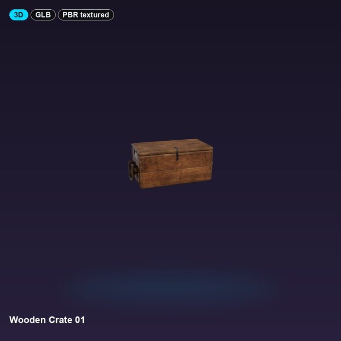 Wooden Crate 01